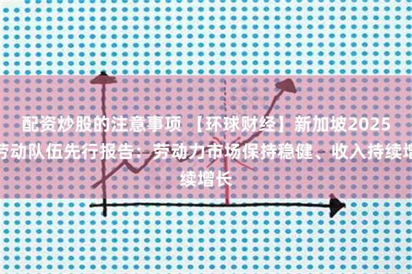 配资炒股的注意事项 【环球财经】新加坡2025年劳动队伍先行报告：劳动力市场保持稳健、收入持续增长